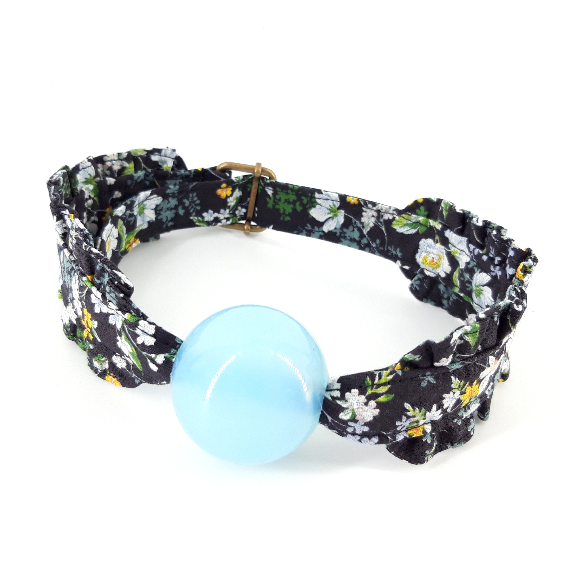 Ribbon black floral