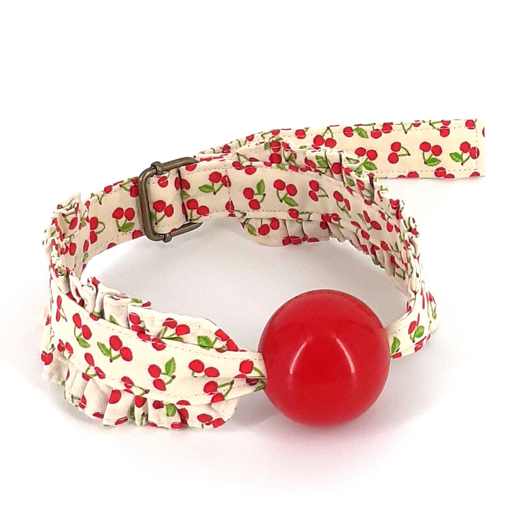 Ribbon with little cherries